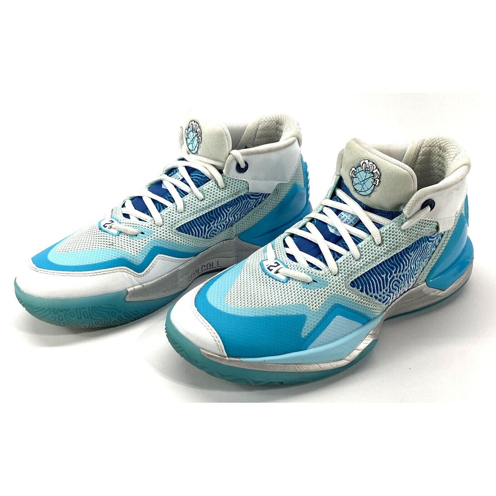 New Balance Mens Size 9 D Basketball Hoops Kawhi Leonard Snowman Christmas Blue